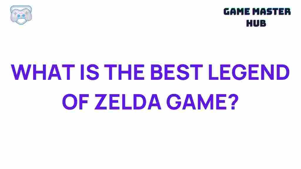 best-legend-of-zelda-games