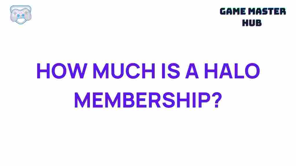 halo-membership-cost