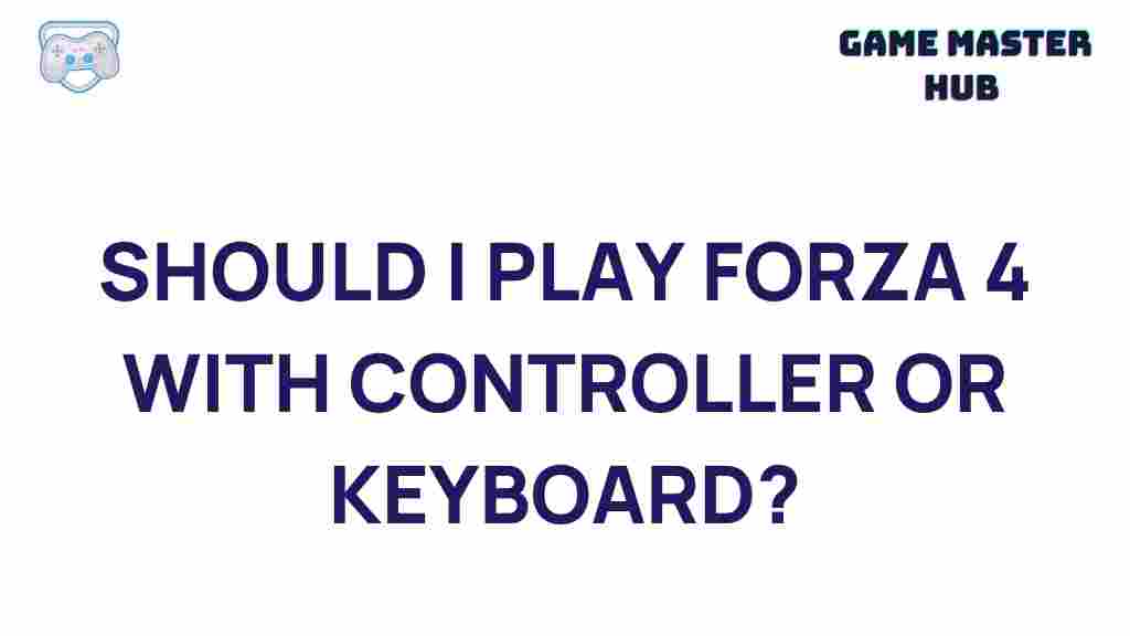 best-forza-4-controller-keyboard