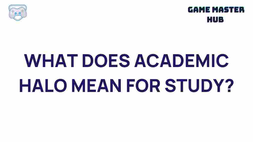 academic-halo-study