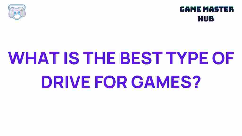 best-drive-for-gaming