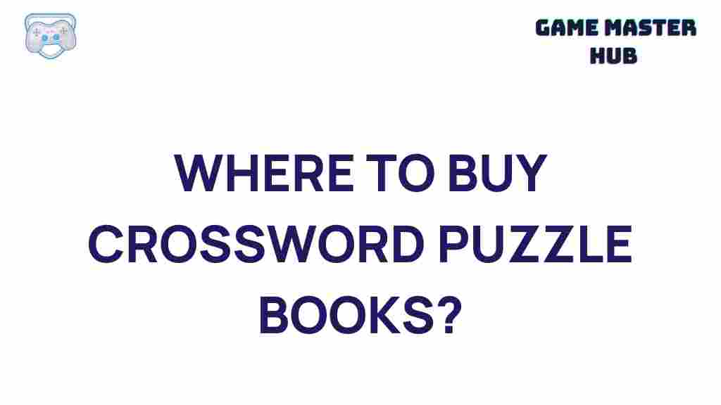 best-places-buy-crossword-puzzle-books