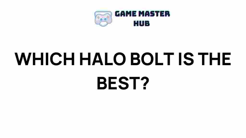 best-halo-bolt-models